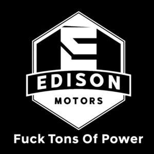 5" White Vinyl Transfer Decal - F Tons of Power