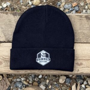 Toque - Merino Wool - Edison White Logo